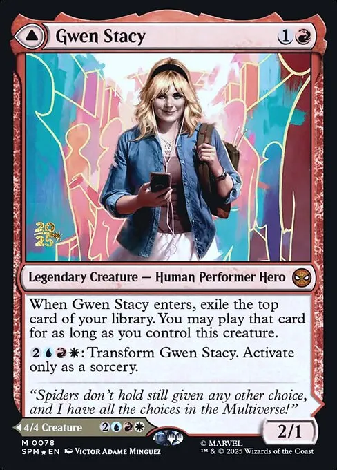 Gwen Stacy // Ghost-Spider · Marvel's Spider-Man Promos 78s/68