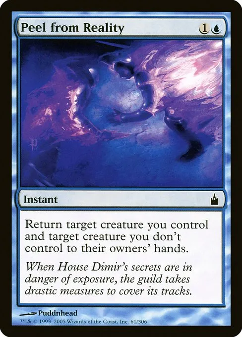 Peel from Reality · Ravnica: City of Guilds 61/306