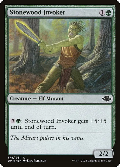 Stonewood Invoker · Dominaria Remastered 178/457