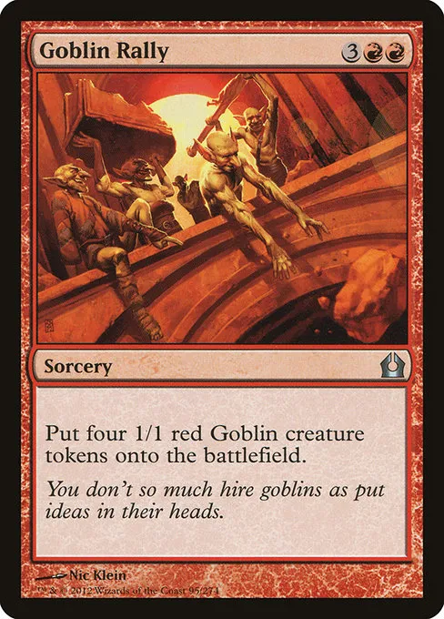 Goblin Rally · Return to Ravnica 95/274