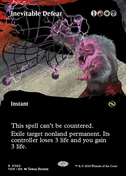 Inevitable Defeat · Tarkir: Dragonstorm 360/427