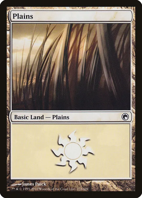Plains · Scars of Mirrodin 233/249