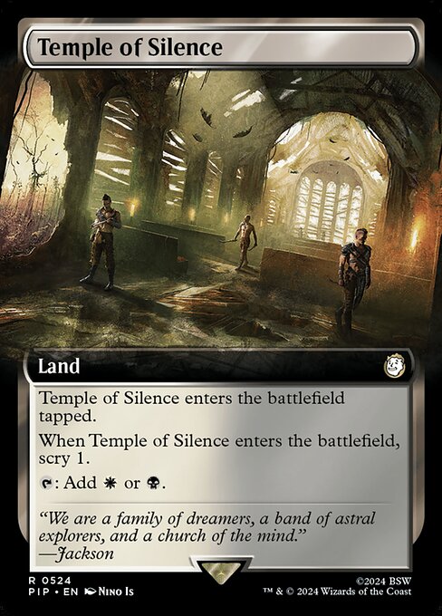 Temple of Silence · Fallout 524/1068
