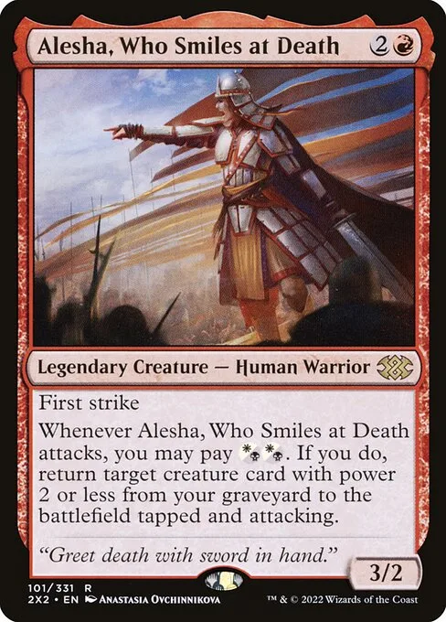 Alesha, Who Smiles at Death · Double Masters 2022 101/579