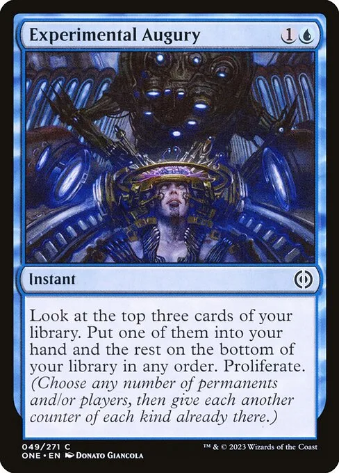 Experimental Augury · Phyrexia: All Will Be One 49/479