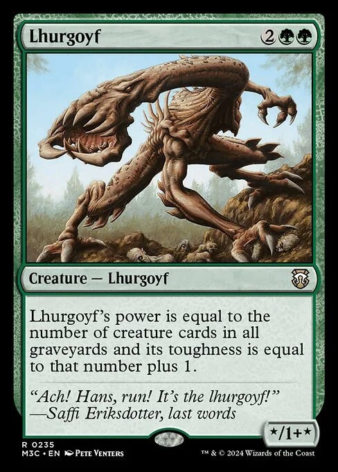 Lhurgoyf · Modern Horizons 3 Commander 235/398