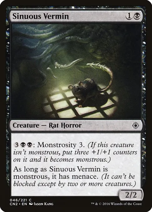 Sinuous Vermin · Conspiracy: Take the Crown 46/222