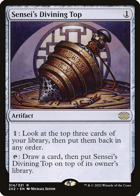 Sensei's Divining Top · Double Masters 2022 314/579
