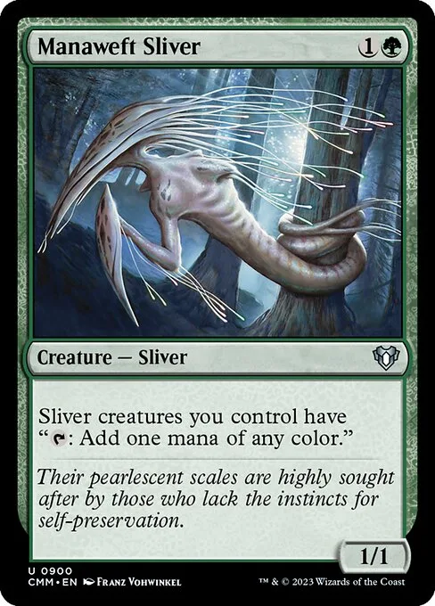 Manaweft Sliver · Commander Masters 900/1067