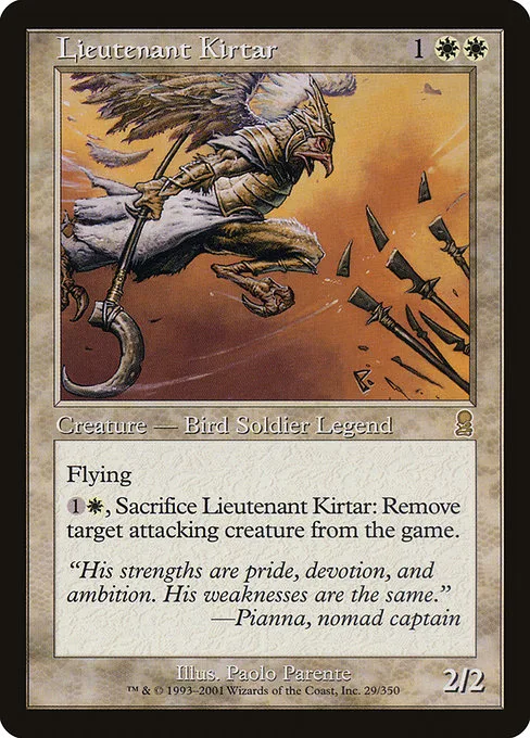 Lieutenant Kirtar · Odyssey 29/353