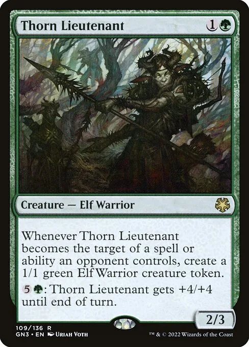 Thorn Lieutenant · Game Night: Free-for-All 109/135