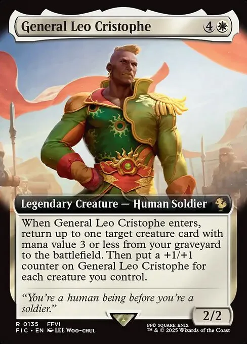 General Leo Cristophe · Final Fantasy Commander 135/486
