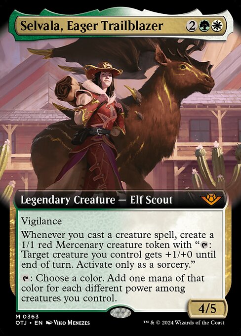 Selvala, Eager Trailblazer · Outlaws of Thunder Junction 363/374