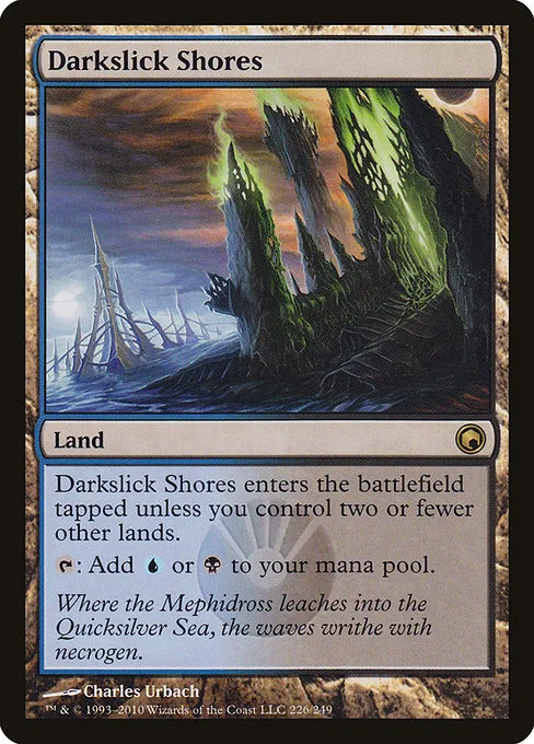 Darkslick Shores · Scars of Mirrodin 226/249