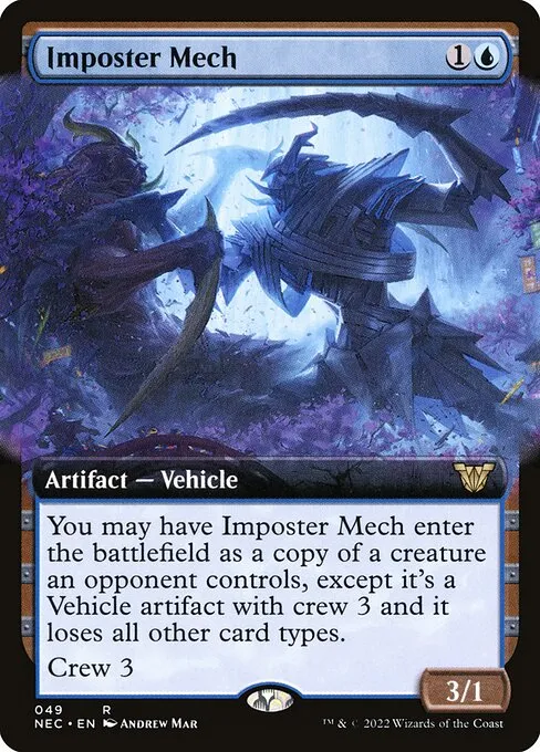 Imposter Mech · Neon Dynasty Commander 49/179
