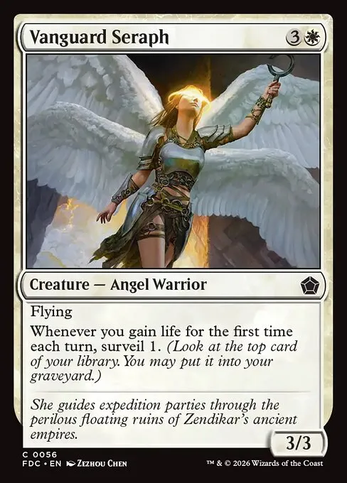 Vanguard Seraph · Foundations Commander 56/3