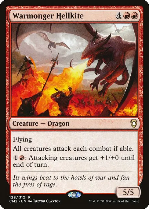 Warmonger Hellkite · Commander Anthology Volume II 128/312