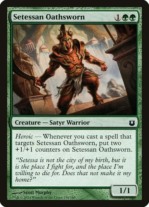Setessan Oathsworn · Born of the Gods 138/165