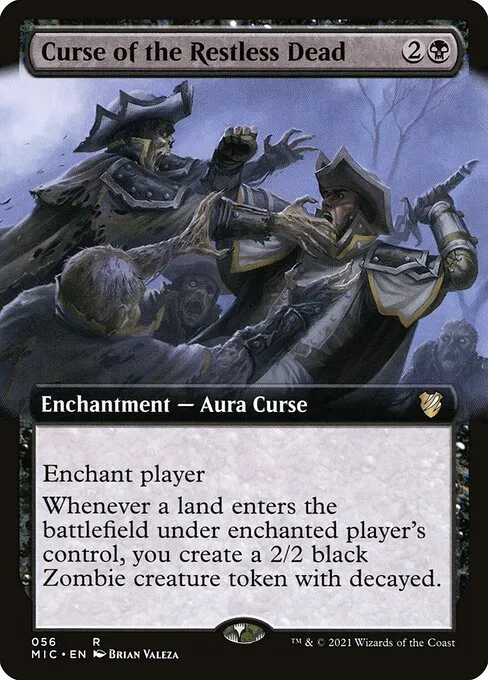 Curse of the Restless Dead · Midnight Hunt Commander 56/187