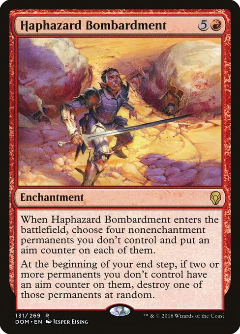 Haphazard Bombardment · Dominaria 131/280