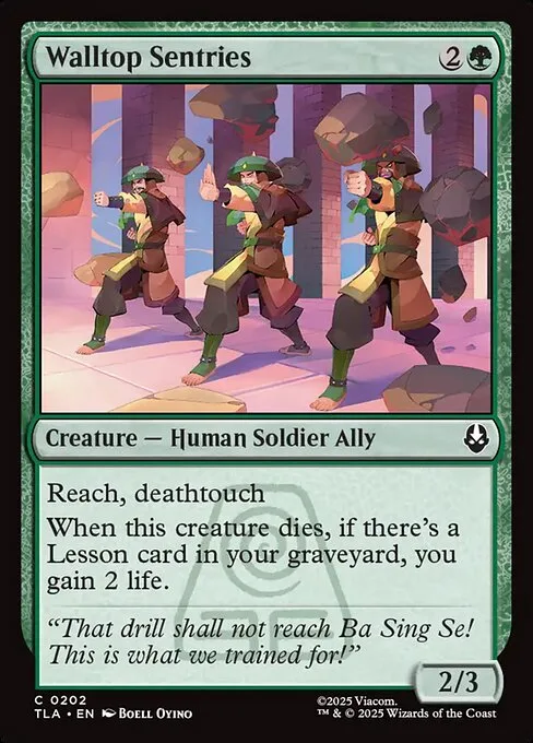 Walltop Sentries · Avatar: The Last Airbender 202/394