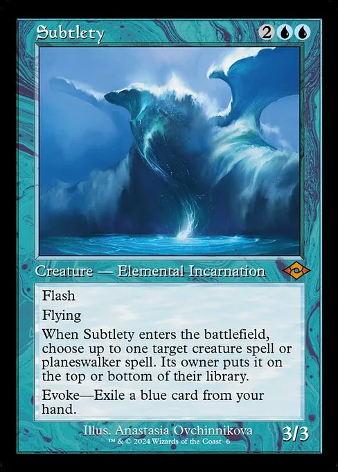 Subtlety · Modern Horizons 2 Timeshifts 6/16