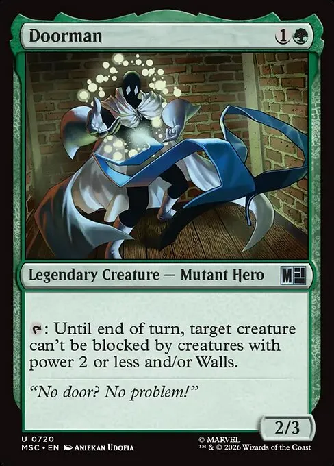 Doorman · Marvel Super Heroes Commander 720/9