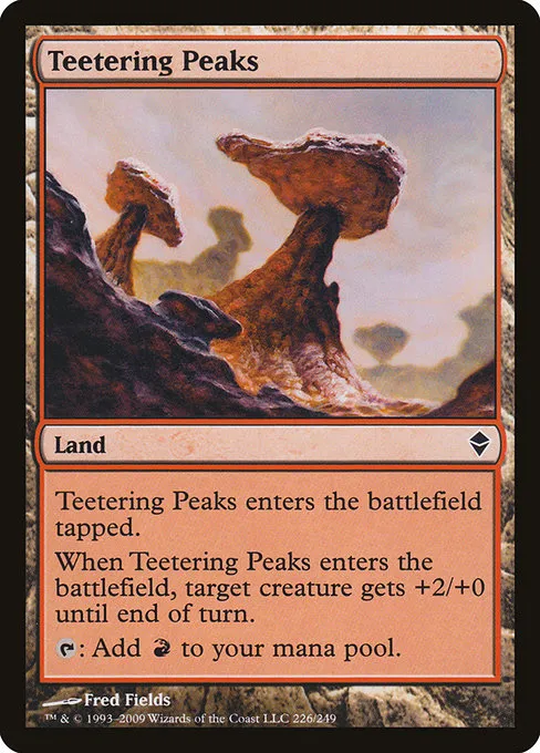 Teetering Peaks · Zendikar 226/269