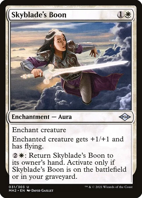 Skyblade's Boon · Modern Horizons 2 31/493
