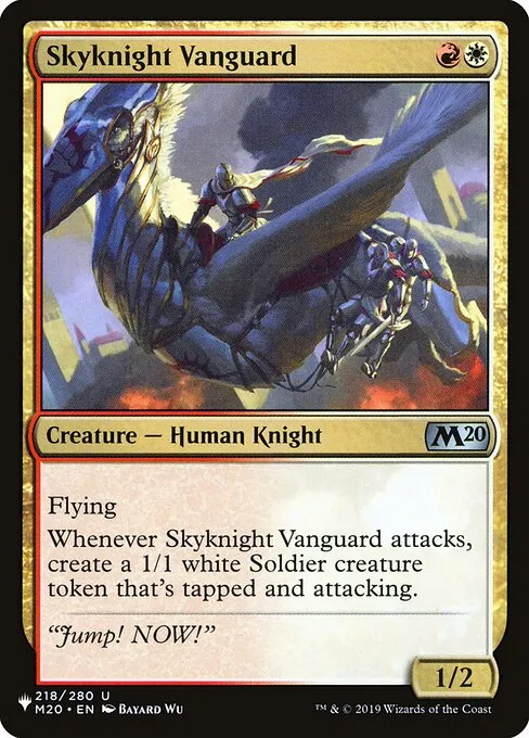 Skyknight Vanguard · The List M20-218/5050