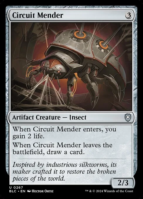 Circuit Mender · Bloomburrow Commander 267/356