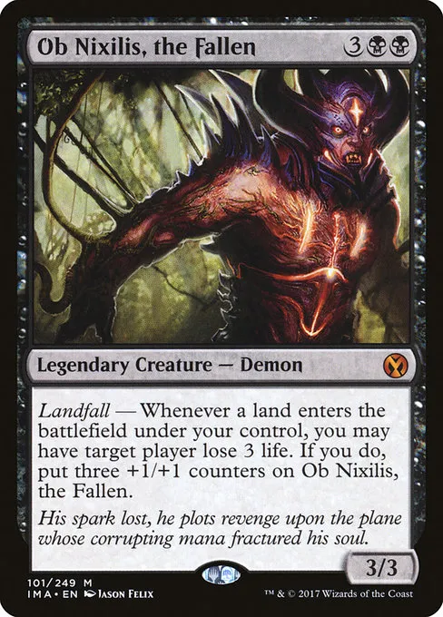 Ob Nixilis, the Fallen · Iconic Masters 101/249