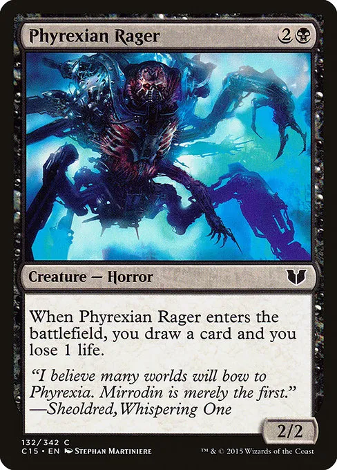 Phyrexian Rager · Commander 2015 132/342