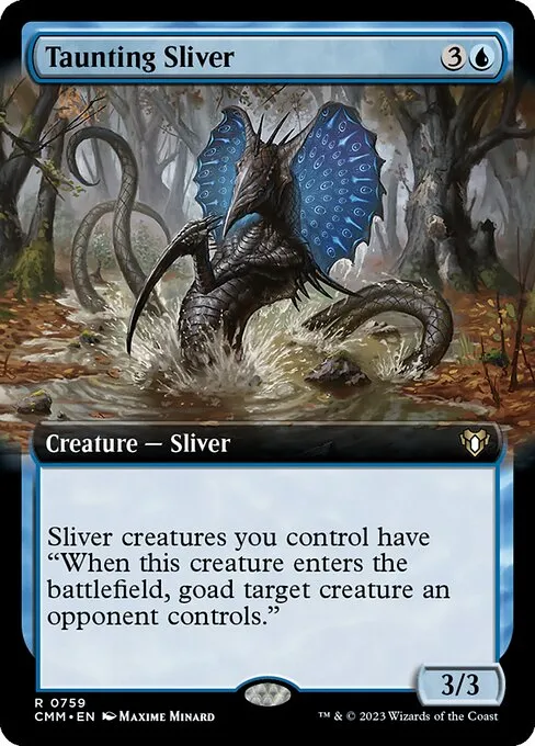 Taunting Sliver · Commander Masters 759/1067