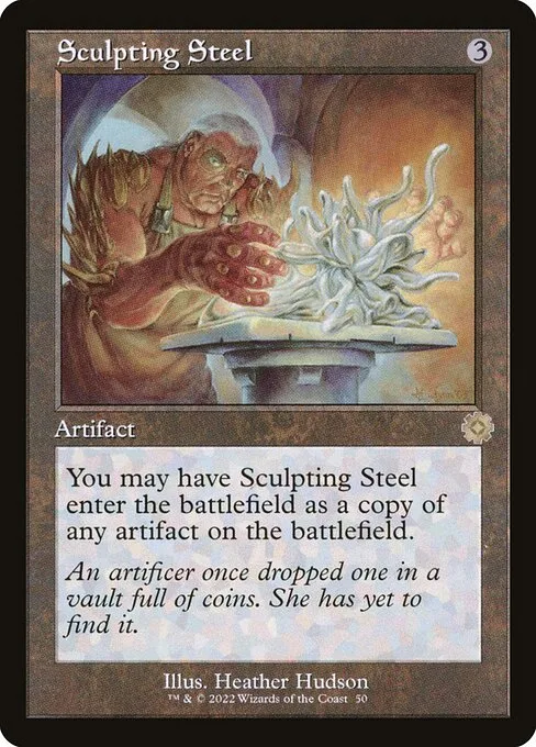 Sculpting Steel · The Brothers' War Retro Artifacts 50/189