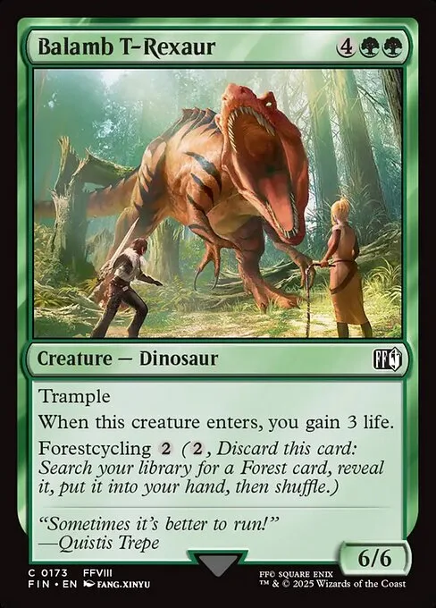 Balamb T-Rexaur · Final Fantasy 173/599