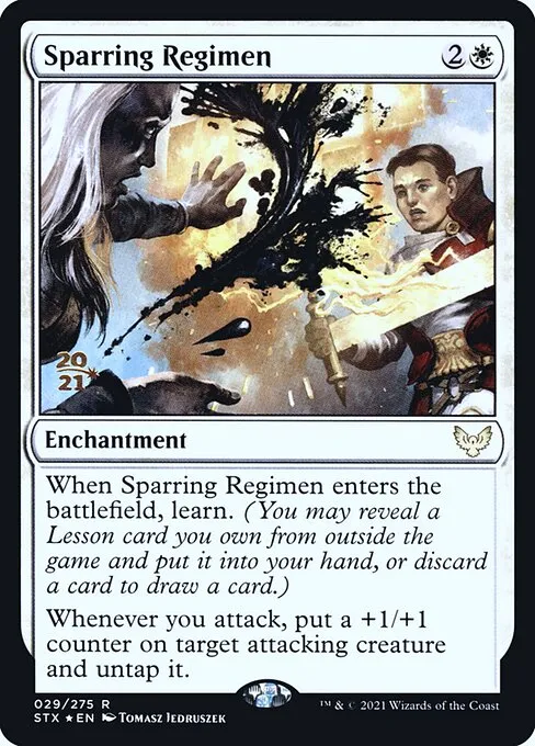 Sparring Regimen · Strixhaven: School of Mages Promos 29s/164