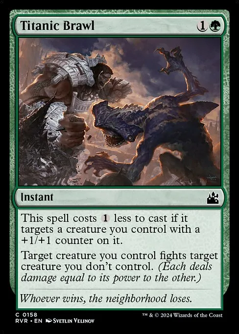 Titanic Brawl · Ravnica Remastered 158/531