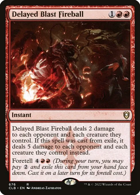 Delayed Blast Fireball · Commander Legends: Battle for Baldur's Gate 676/936