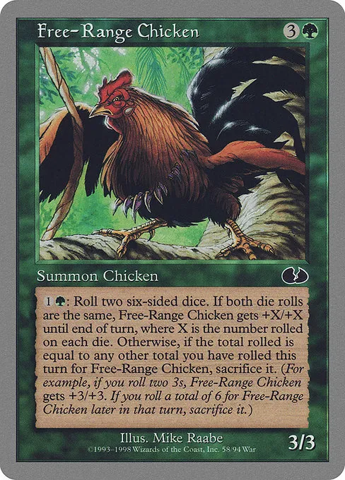 Free-Range Chicken · Unglued 58/88