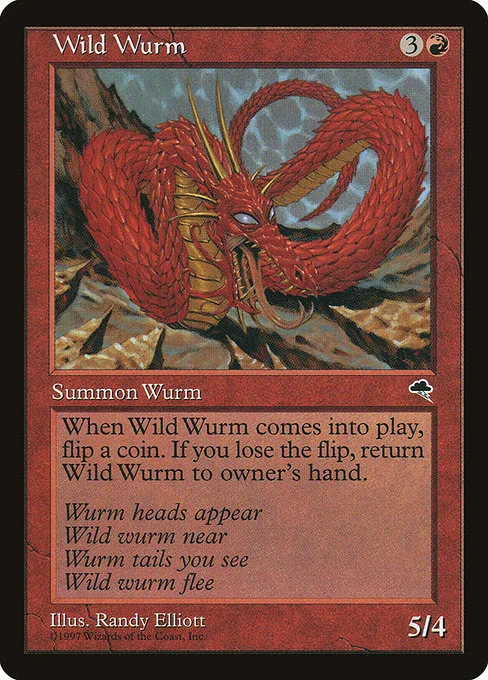 Wild Wurm · Tempest 212/350