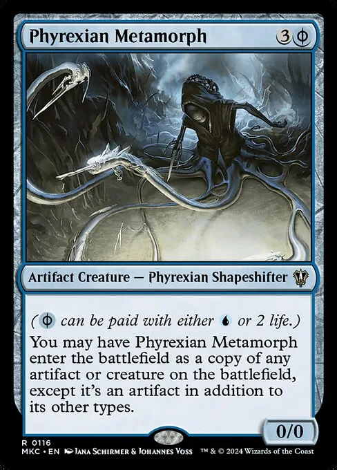 Phyrexian Metamorph · Murders at Karlov Manor Commander 116/358