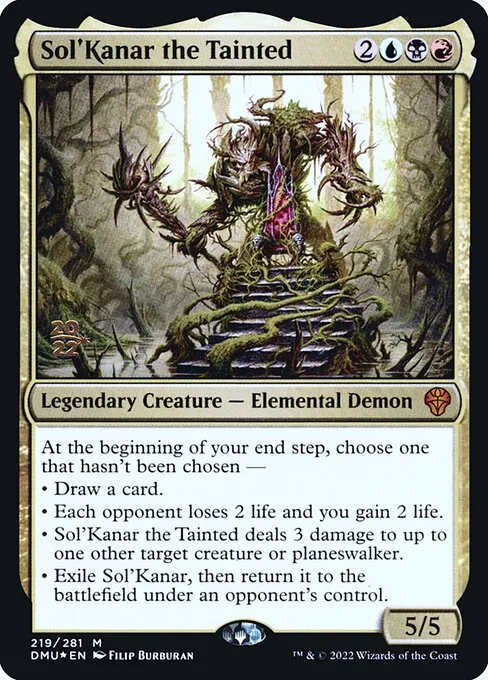 Sol'Kanar the Tainted · Dominaria United Promos 219s/161