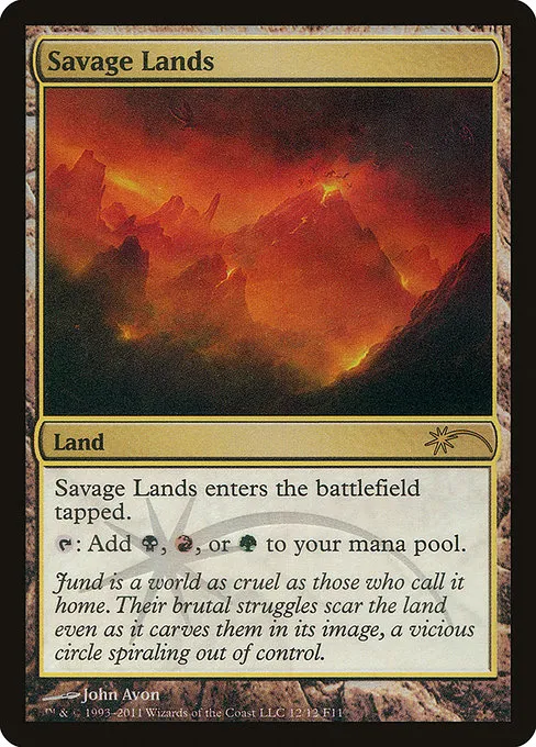 Savage Lands · Friday Night Magic 2011 12/12