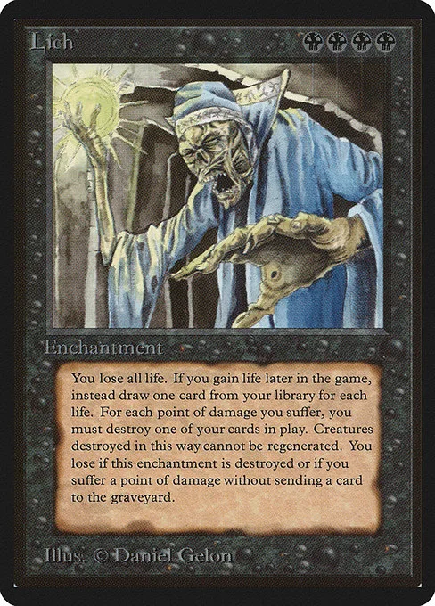 Lich · Limited Edition Beta 114/302