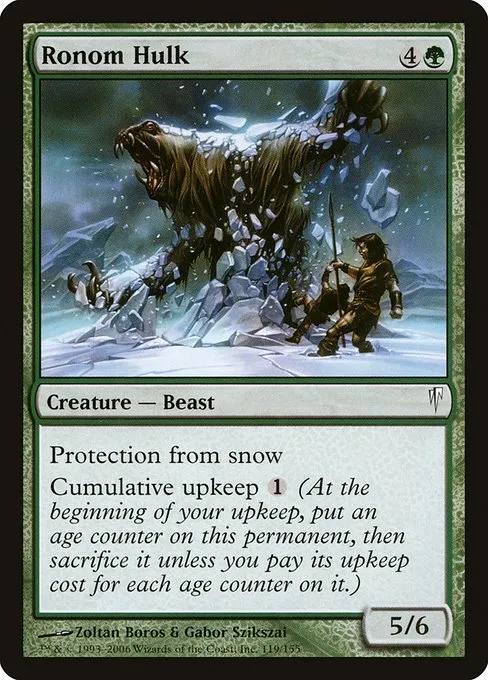Ronom Hulk · Coldsnap 119/155