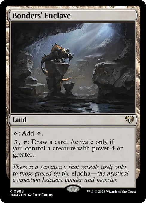 Bonders' Enclave · Commander Masters 988/1067