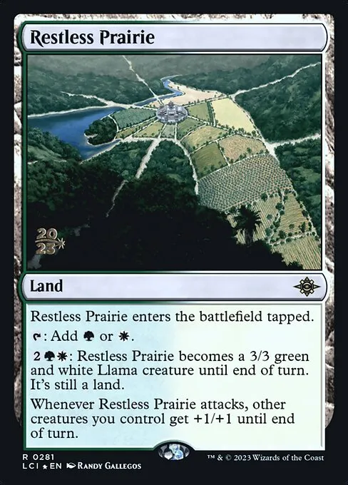 Restless Prairie · The Lost Caverns of Ixalan Promos 281s/136