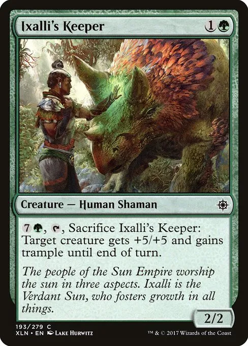 Ixalli's Keeper · Ixalan 193/289