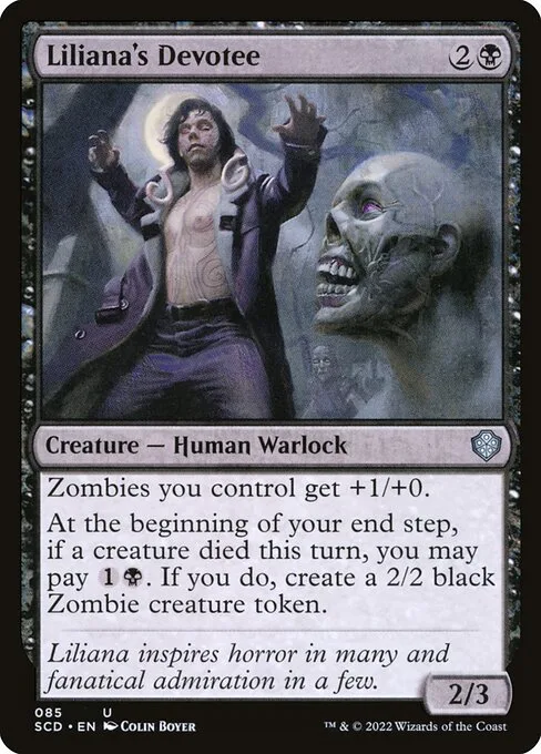Liliana's Devotee · Starter Commander Decks 85/352